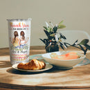 Custom Friendship Gifts - Bestie, BFF, Best Friend Birthday Gifts, Christmas Gifts - Personalized Tumbler