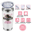 Teacher Appreciation Gifts - Teacher Gifts for Women - Teacher Gift Ideas - Teacher Gifts for Christmas, Christmas Teacher Gift - 20 Oz Tumbler