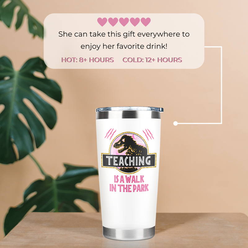 Teacher Appreciation Gifts - Teacher Gifts for Women - Teacher Gift Ideas - Teacher Gifts for Christmas, Christmas Teacher Gift - 20 Oz Tumbler