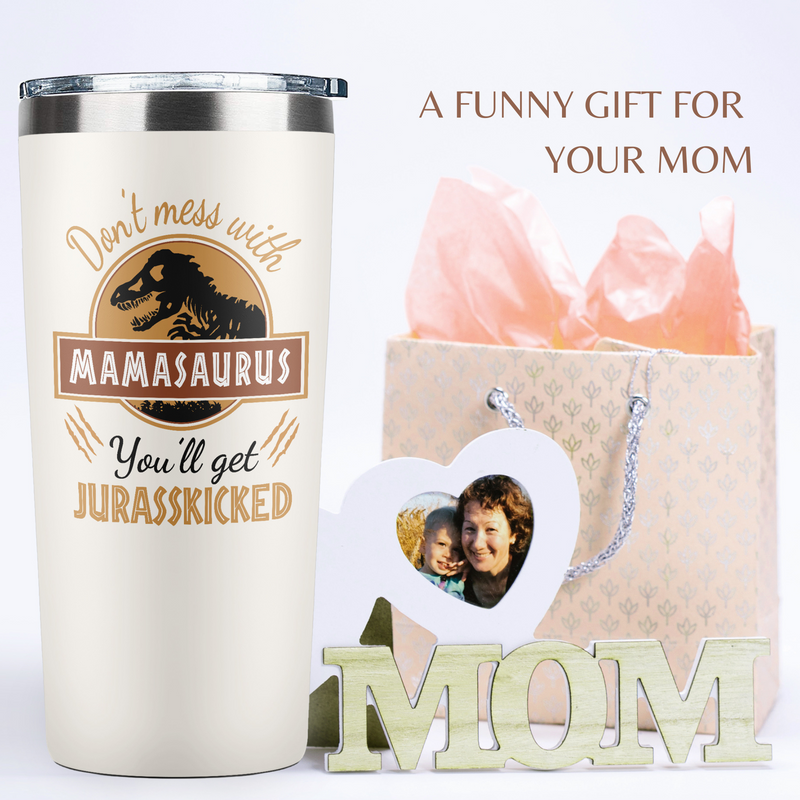 Mom Gifts, Mother In Law Gifts - Birthday Gifts For Mom, Mother's Day Gifts From Daughter, Mother's Day Gifts From Son - 20 Oz Mom Tumbler