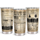 70 Years Ago Back In 1952 - 20 Oz Tumbler - Turning 70th Birthday Gift For Women, Men