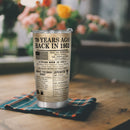70 Years Ago Back In 1952 - 20 Oz Tumbler - Turning 70th Birthday Gift For Women, Men