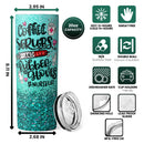 #Nurselife - Coffee Scrubs and Rubber Gloves - Personalized Custom Skinny Tumbler - Gift For Nurse