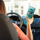 #Nurselife - Coffee Scrubs and Rubber Gloves - Personalized Custom Skinny Tumbler - Gift For Nurse