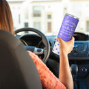 A Wise Woman Once Said "I'm Outta Here" - Personalized Custom Tumbler - Purple Retirement Gift For Women