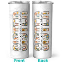 Sister - Personalized Names Floral Tumbler - Custom Tumbler - Gift For Sister