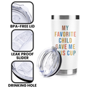 Gifts For Mom From Daughter, Son, Husband, Gifts For Mom From Son, Good Mom Gifts - Gifts For Moms Birthday, Mother's Day Presents - 20 Oz Mom Tumbler