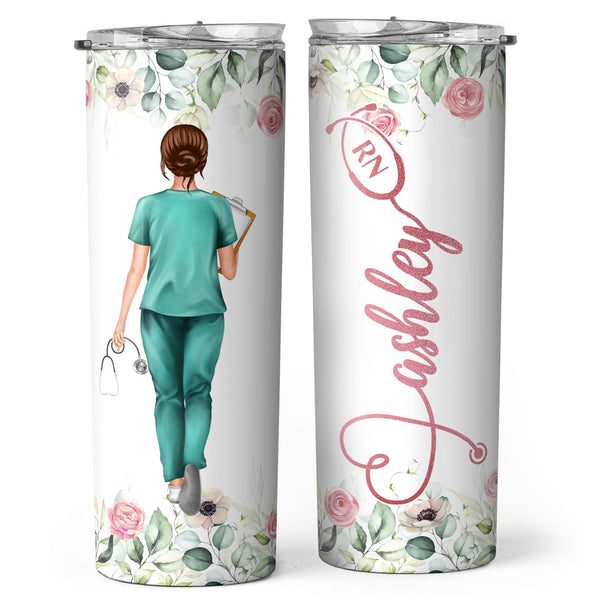 Personalized I'm A Grumpy Old Nurse 32oz Motivational Water Bottle - Jolly  Family Gifts