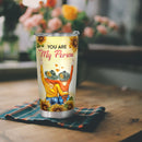 You Are My Person - To My Bestie - 20 Oz Tumbler - Yellow Birthday Gift For Best Friend, Bestie, BFF