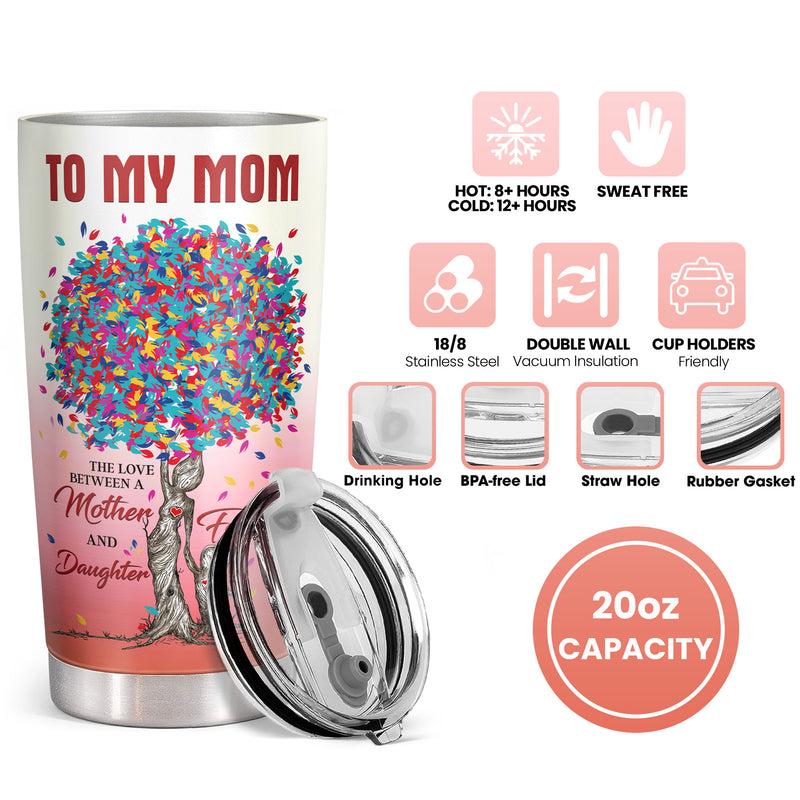 Personalized Mom Gifts From Daughter, To My Mom 20oz Stainless