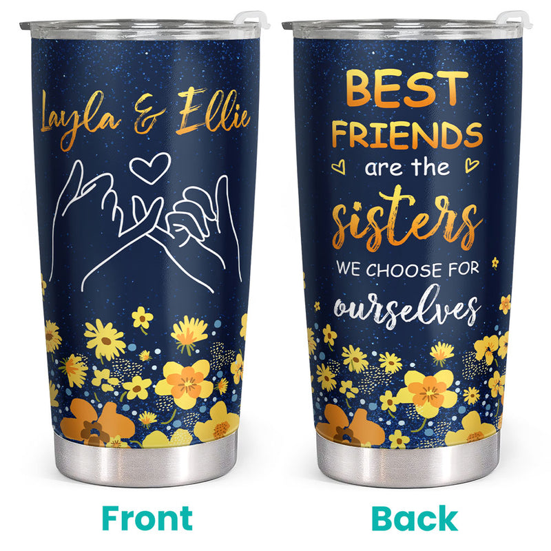 Best Friend Gift | Personalized Friendship Candle | Because of You I S –  The Gift Gala Shop Candle Co.