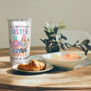 I Would Fight A Bear For You Sister - Personalized Custom Tumbler - Gift for Sister