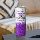 Retired 2022 - A Wise Woman Once Said "I'm Outta Here" - Personalized Skinny Tumbler - Retirement Gift For Women