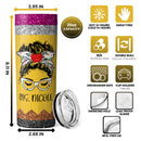 Teacher Nutrition Facts - Personalized Skinny Tumbler - Gift For Teacher on Teacher Appreciation Week