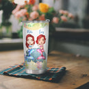 Custom Friendship Gifts for Bestie, BFF - Beach Best Friend Birthday Gifts - Personalized Tumbler