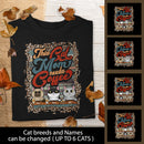 This Cat Mom Needs Coffee - Personalized Cat and Beverage T-shirt