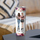 Our Laughs Are Limitless - Personalized Custom Tumbler - Birthday Gift For Best Friend, Bestie, BFF