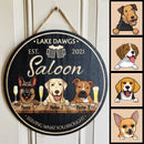 Pawzity Bar Signs, Gifts For Dog Lovers, Saloon Serving What You Brought Custom Wooden Signs , Dog Mom Gifts