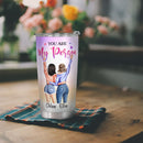 You Are My Person - Our Laughs Are Limitless - Personalized Custom Tumbler - Birthday Gift For Best Friend, Bestie, BFF