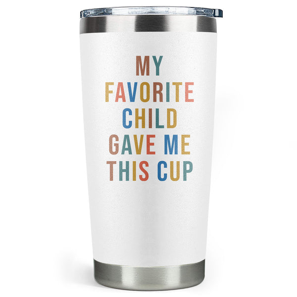 Gifts For Mom From Daughter, Son, Husband, Gifts For Mom From Son, Good Mom Gifts - Gifts For Moms Birthday, Mother's Day Presents - 20 Oz Mom Tumbler