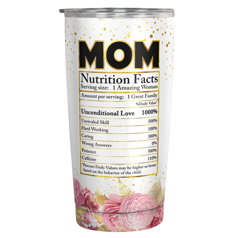 Presents For Mom - Mothers Day Gifts From Daughter To Mom, Mothers Day Gifts From Son - Gifts For Mothers, Gifts For Stepmom - 20 Oz Mom Tumbler