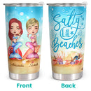 Custom Friendship Gifts - Best Friend Gifts, Happy Birthday Bestie, BFF - Summer Gifts Personalized Tumbler