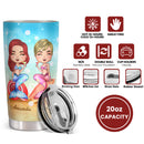 Custom Friendship Gifts - Best Friend Gifts, Happy Birthday Bestie, BFF - Summer Gifts Personalized Tumbler