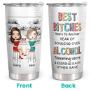 Personalized Custom Tumbler - Happy Birthday Best Friend, Christmas Gift For Bestie, BFF