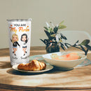 You Are My Person - Our Laughs Are Limitless - Personalized Custom Tumbler - Birthday Gift For Best Friend, Bestie, BFF