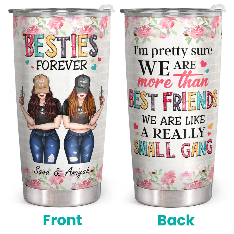 Bestie Forever Gifts - Custom Friendship Gifts - Christmas Best Friend Gifts - Personalized Tumbler