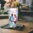 Lucky To Have You - Personalized Custom Tumbler - Christmas Birthday Gift For Best Friend, Bestie, BFF