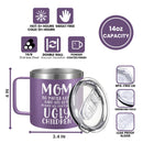 Gifts For Mom - Mothers Day Gifts From Daughter To Mom, Mothers Day Gifts From Son, Birthday Presents For Mom - Mother In Law Gifts - 14 Oz Mom Mug